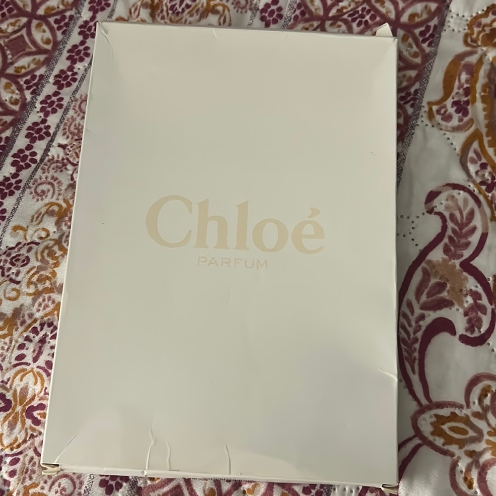 Chloe parfum cosmetics bag